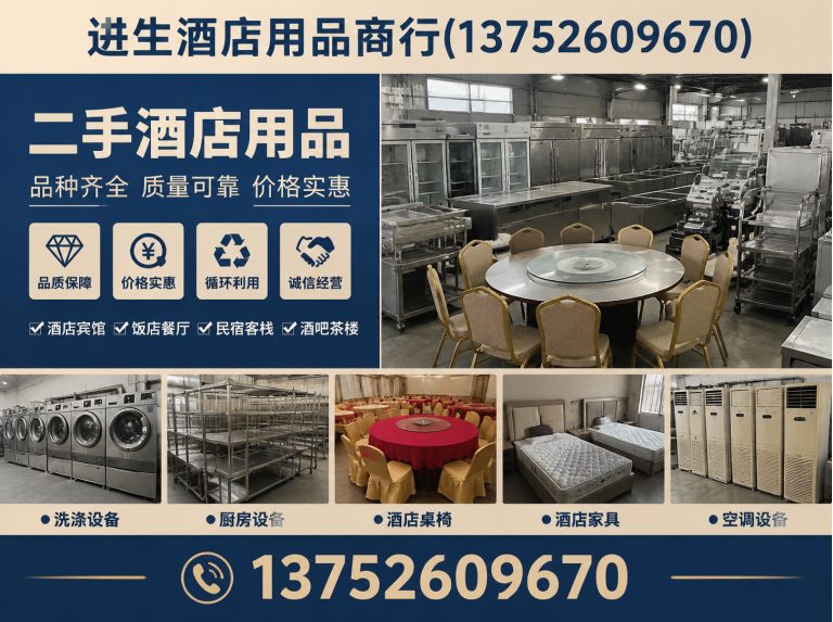 宁河区二手酒店用品展示图